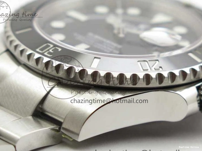 0128 Lightweight Submariner 116610 LN Black Ceramic ZF 1:1 Best Edition 904L SS Case and Bracelet VR 2894